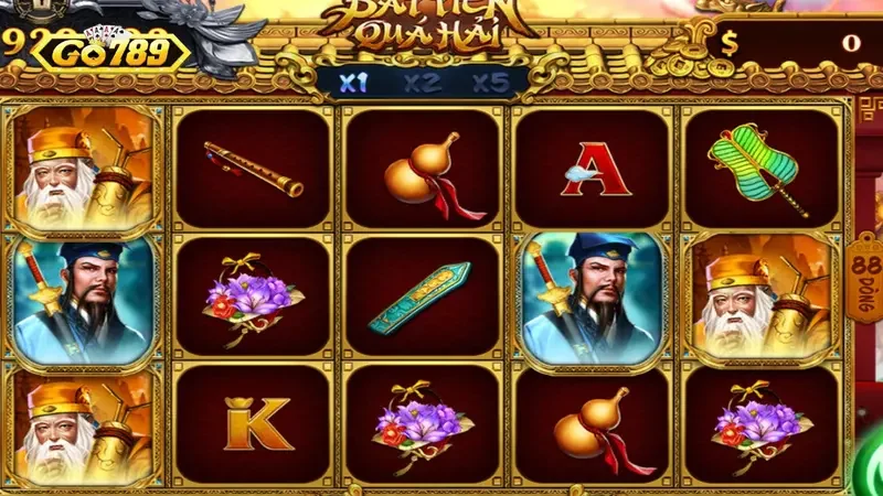 Tổng quát về game nổ hũ Bát Tiên Quá Hải Go789