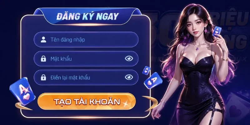 Hướng dẫn đăng ký tài khoản GO789 gồm các bước nhập thông tin và xác nhận thành viên