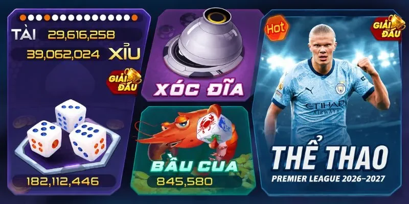 GO789 với các sảnh game đổi thưởng gồm bài truyền thống, bắn cá 3D và trò chơi nổ hũ